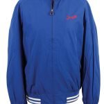 Suixtil Men's Barcelona Summer Racer Bomber Jacket, Electric Blue