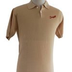 Suixtil 100% Pima cotton Nassau short sleeve polo, Gold