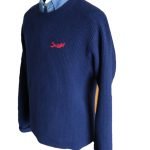 Suixtil Raticosa wool and cashmere sweater - Deep sea blue