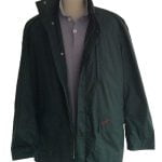 Suixtil Men's Zandvoort Rain Jacket, British Racing Green
