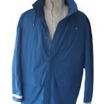 Suixtil Men's Zandvoort Rain Jacket, Scottish Blue