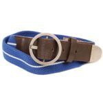 Suixtil Men's Avus Leather & Elasticated Cotton Belts, America